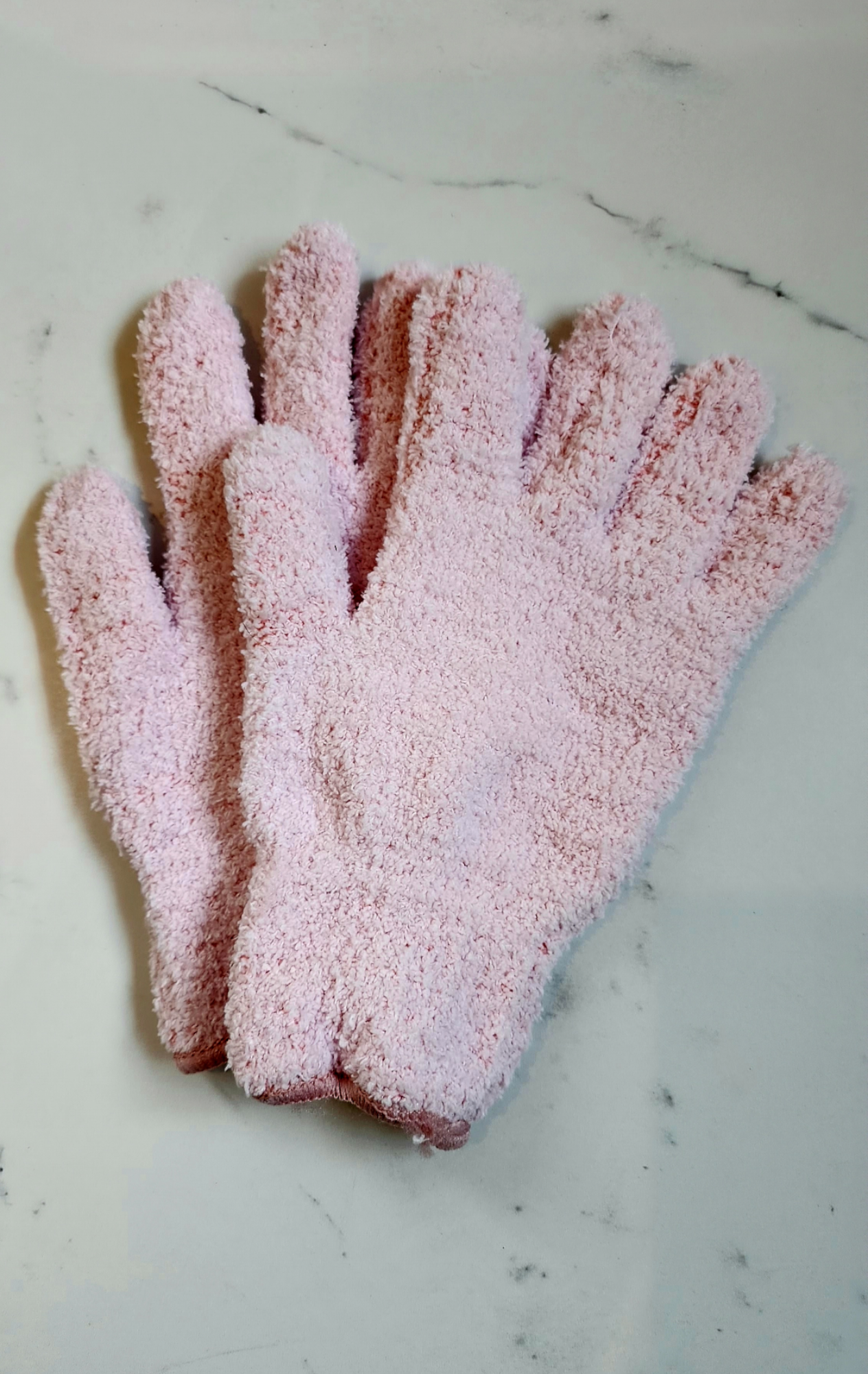 Microfibre Leaf Shine Gloves
