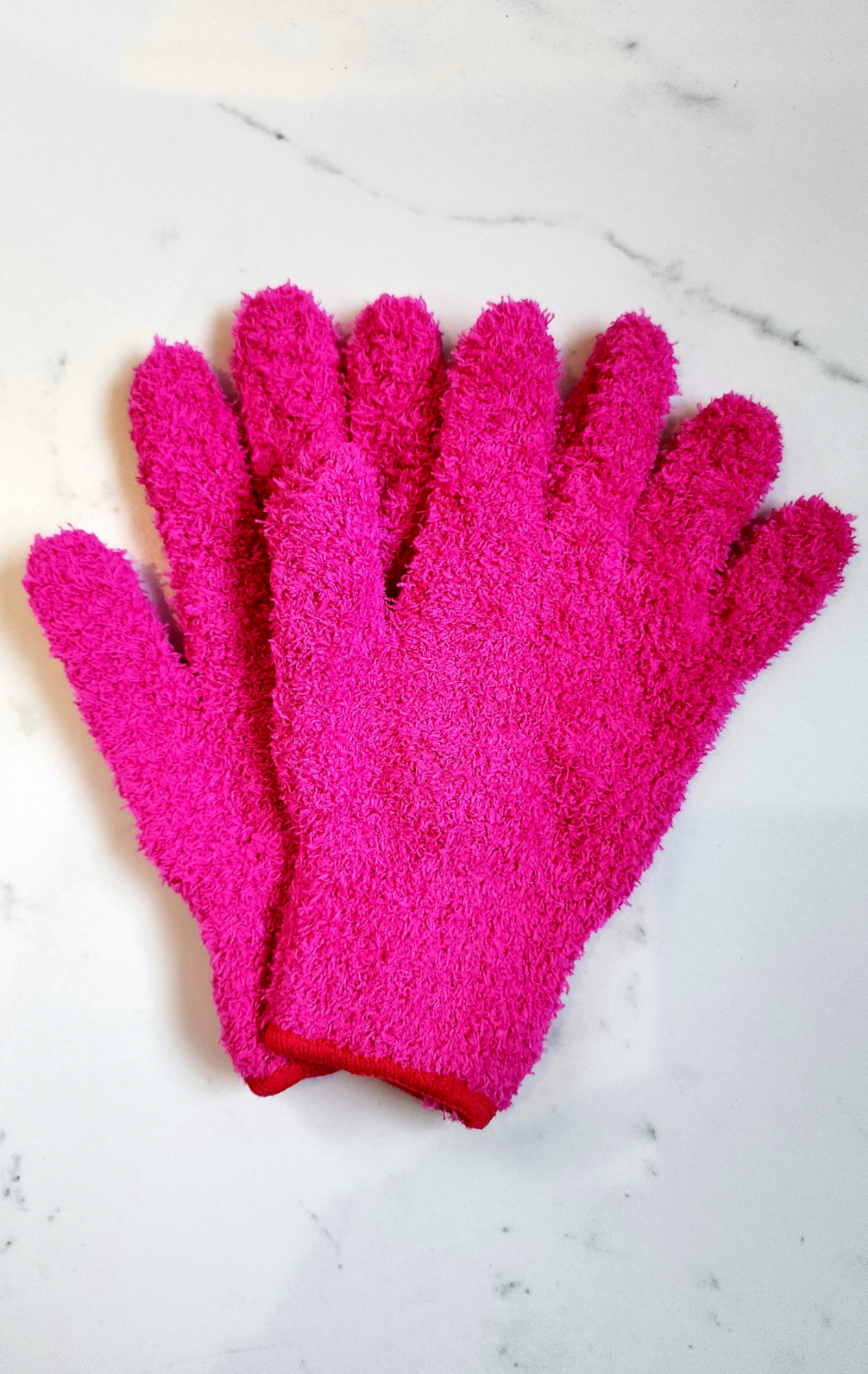 Microfibre Leaf Shine Gloves